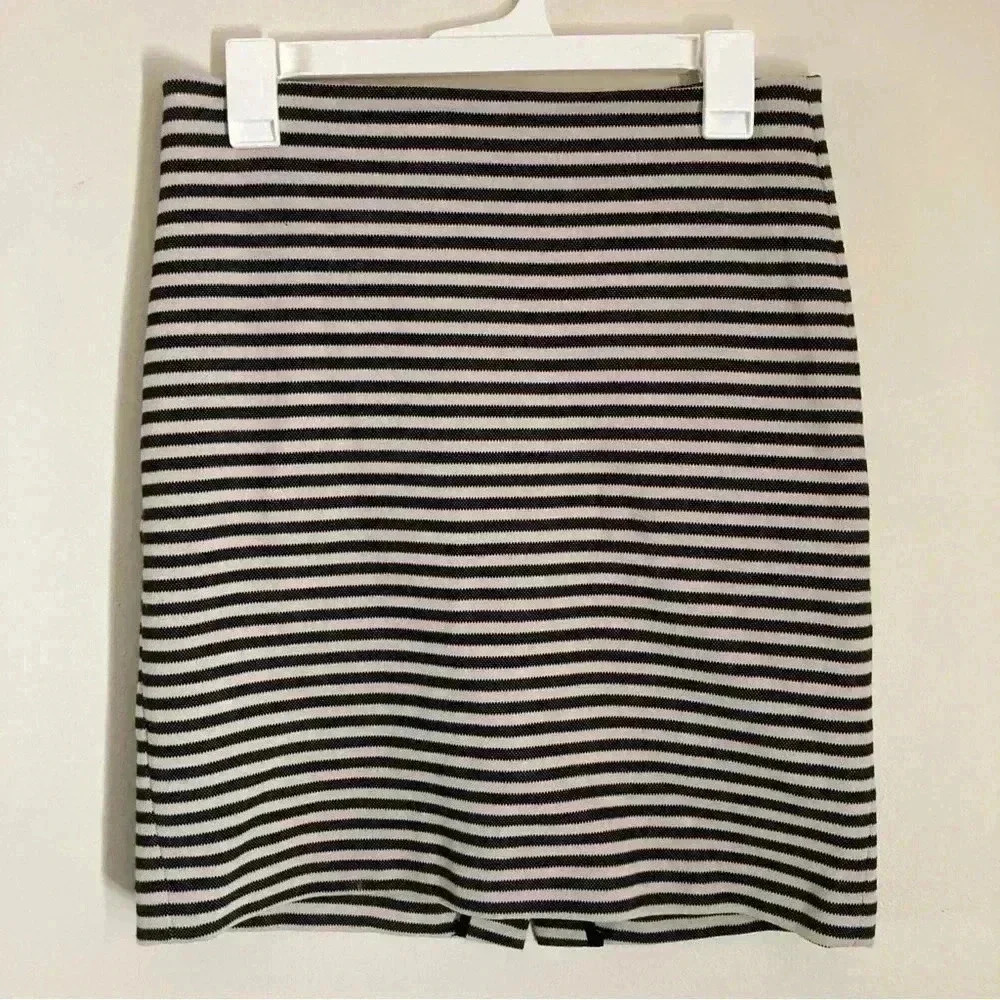 Talbots 4P Striped Pencil Skirt